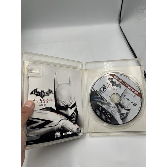 Batman Arkham City PS3 Sony Playstation 3 Game of The Year Edition CIB - Picture 3 of 6